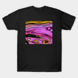 disturbed Marble Waves effect T-Shirt
